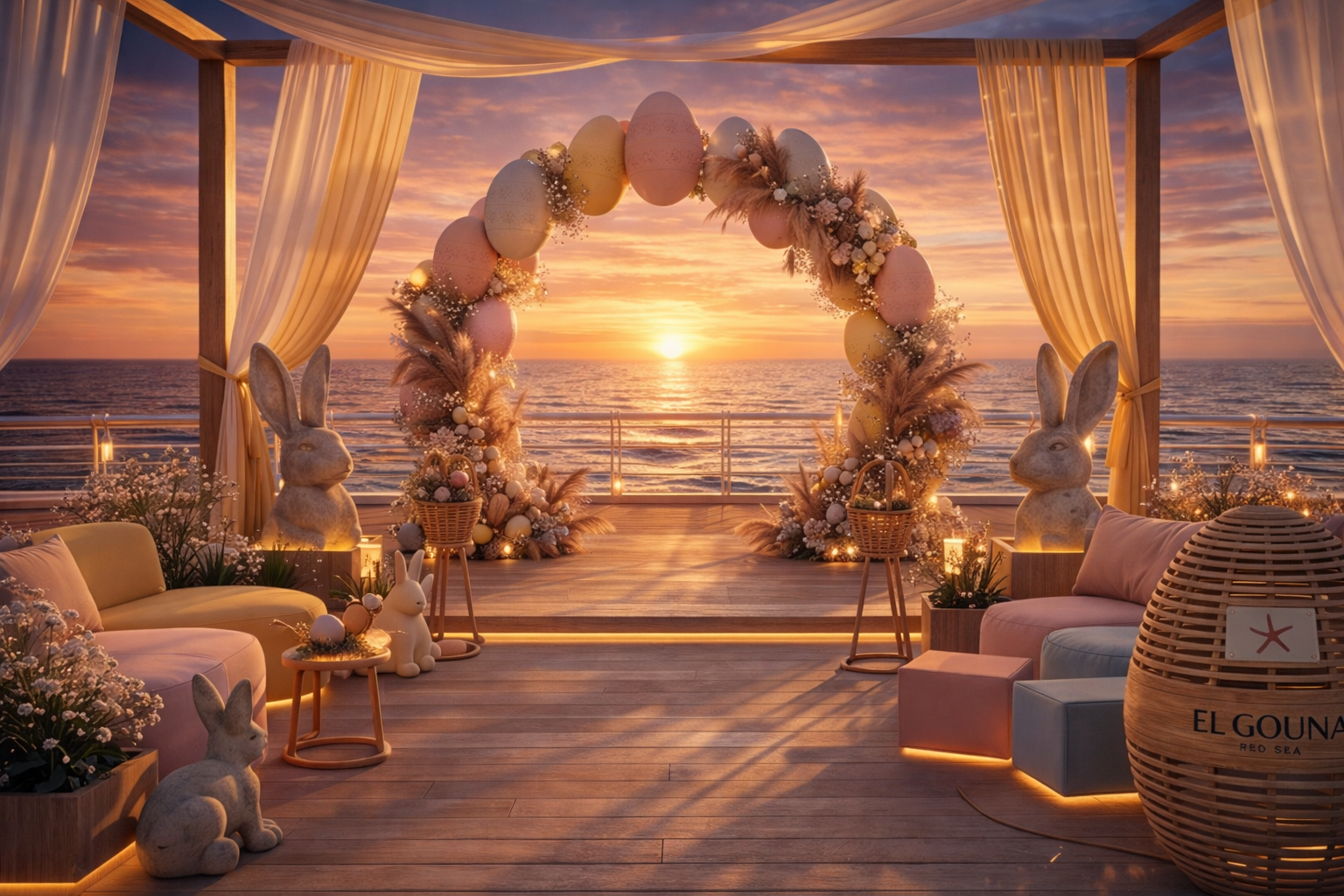 Easter Day Decorations for El GOUNA-8