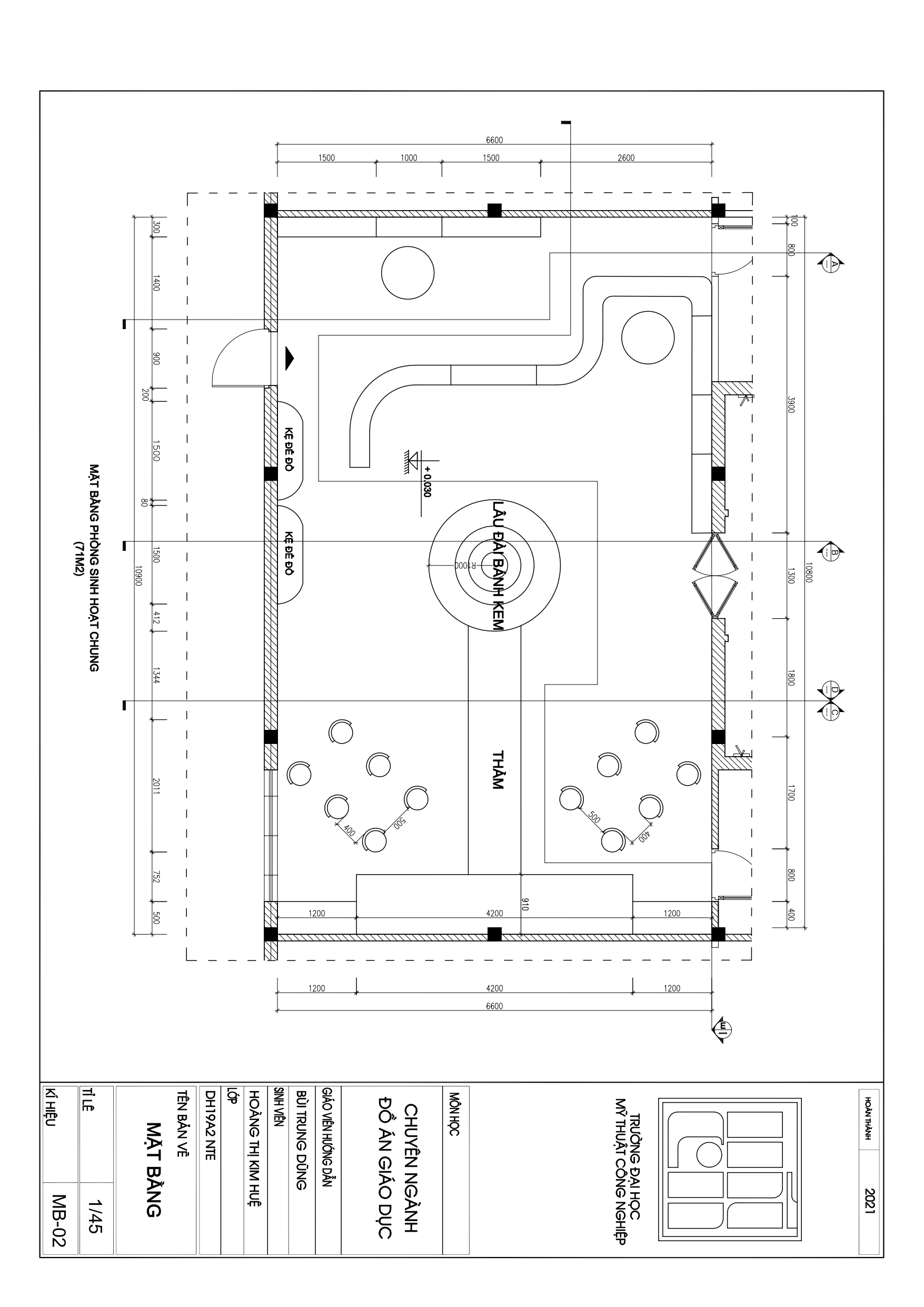 "Sweet Dreams"室内设计丨Kim Huệ Hoàng-19