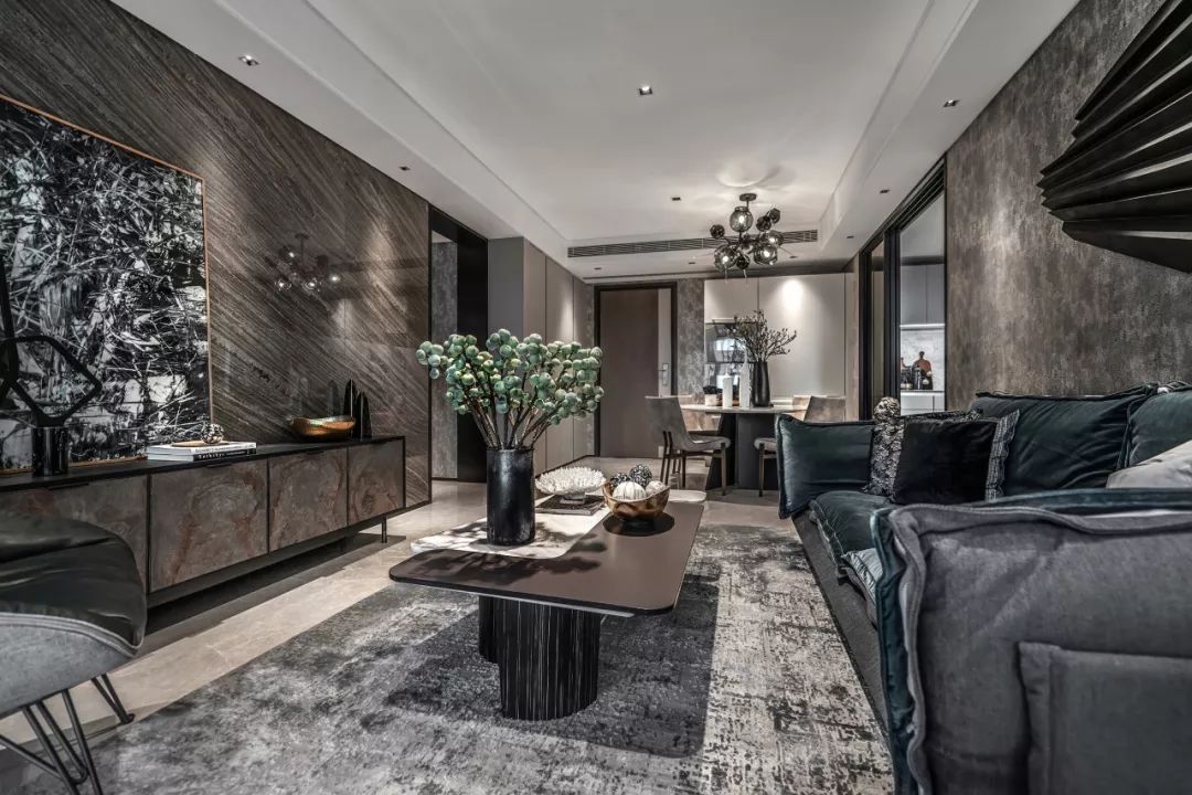 深圳蛇口半岛城邦花园样板间  安奥拉时尚装饰-2