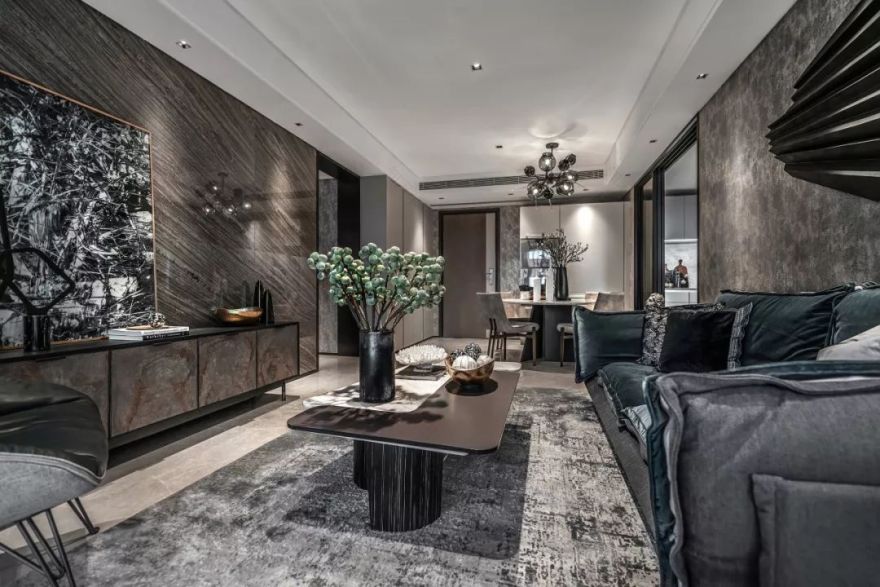 深圳蛇口半岛城邦花园样板间 安奥拉时尚装饰-2