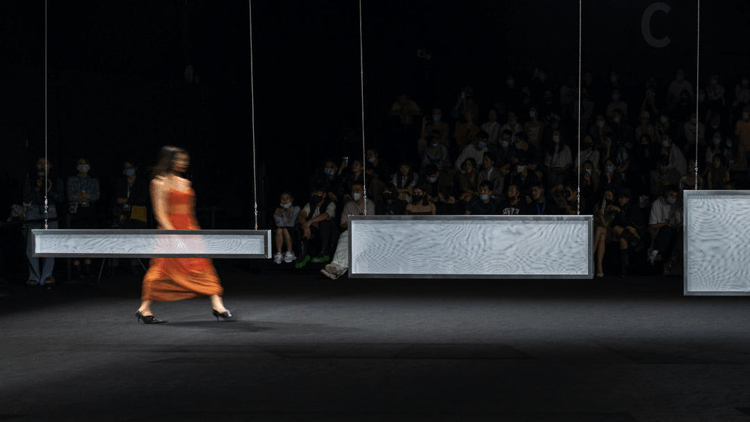 诗意的切割空间·上海时装周秀场设计丨中国上海丨好似飞行-36