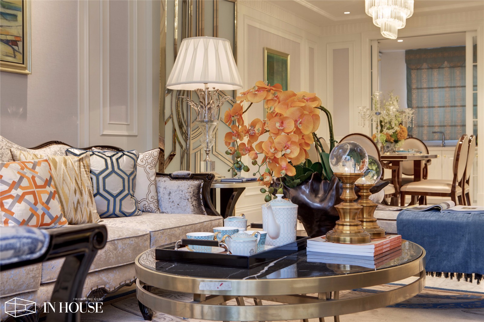 融创中新国际城140㎡样板间软装设计——INHOUSE设计-4