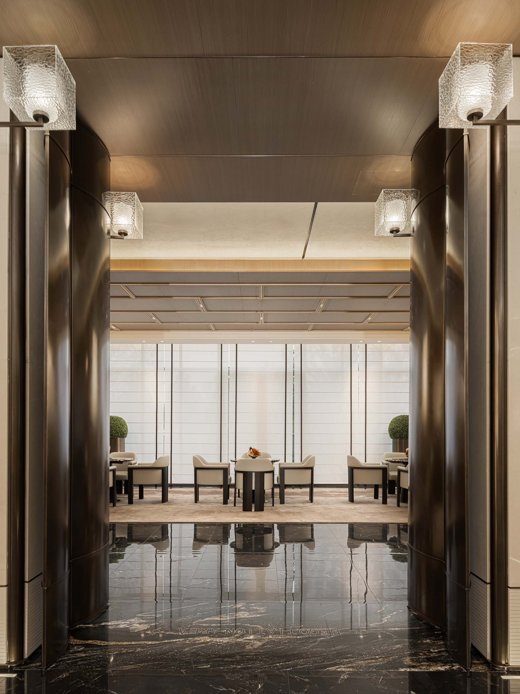 紫地澜庭售楼部丨中国河北丨成都形格装饰设计-20