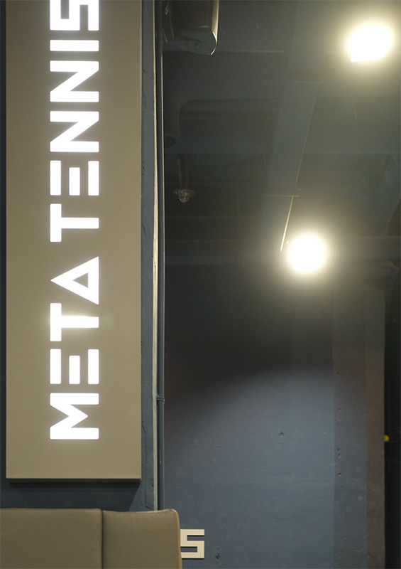 现代简约风 300 平室内网球场馆设计-17