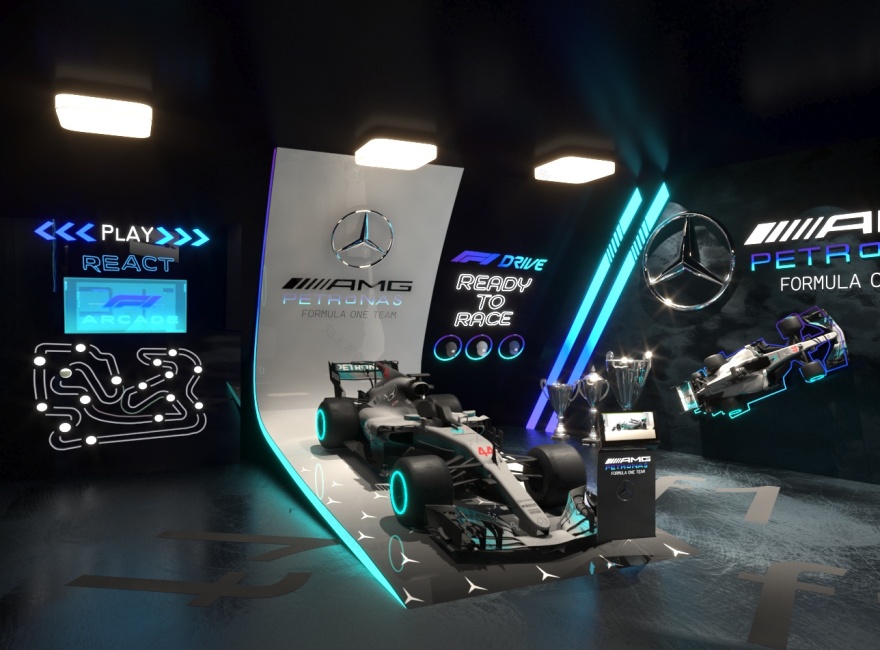 Mercedes Benz Egypt Showroom and Experience center-13