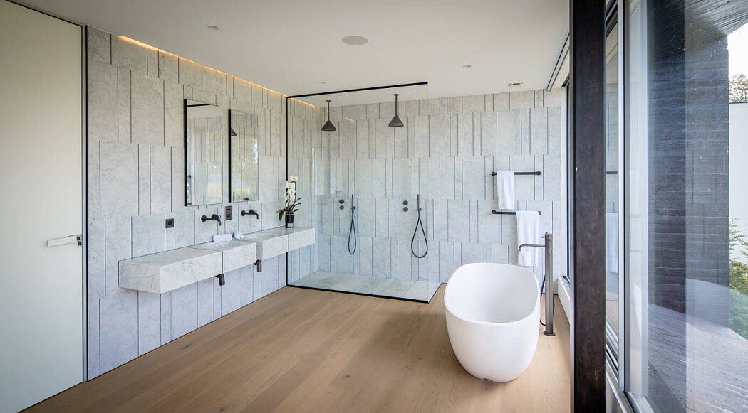 法国 Vaucresson 现代独立住宅丨SKP Architecture-7