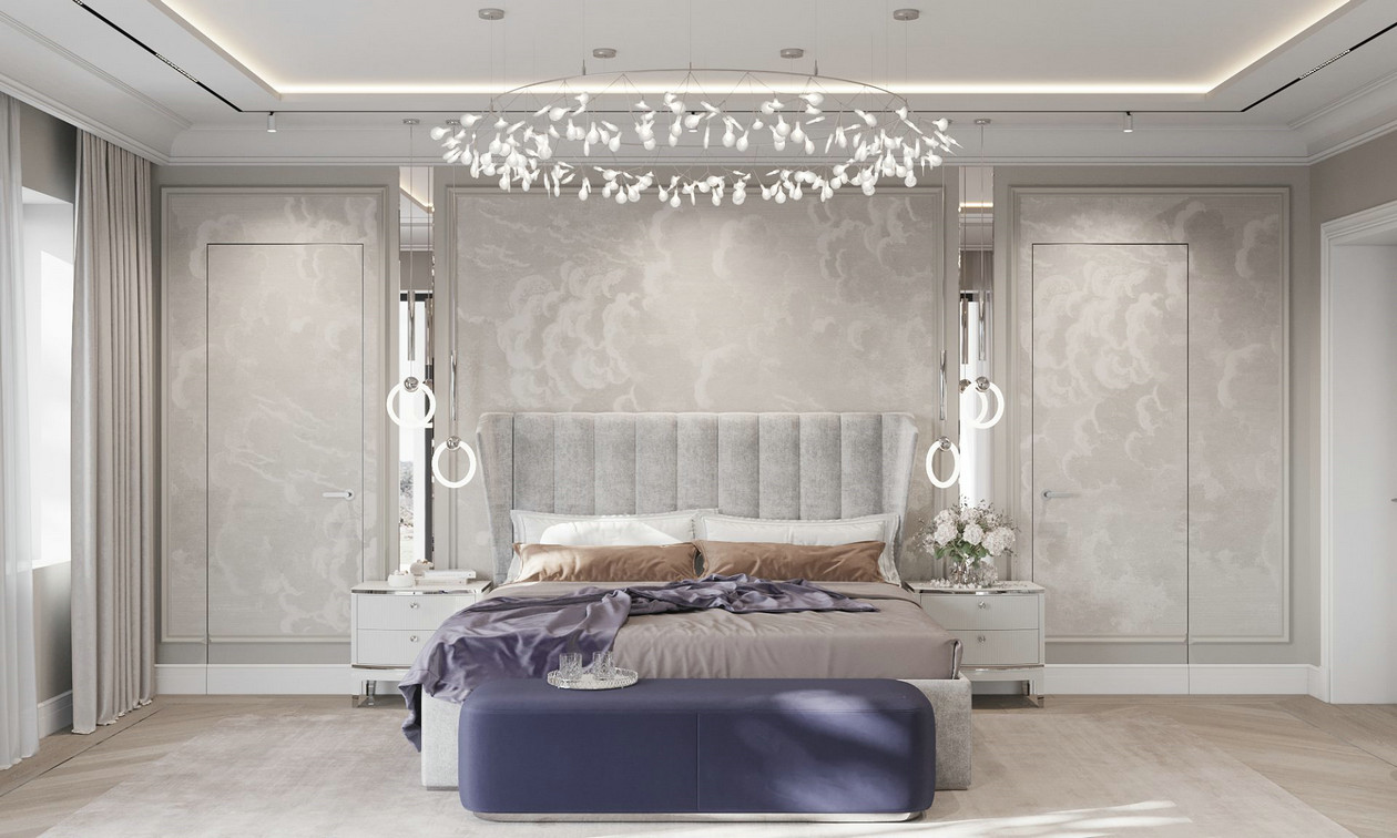 360㎡大平米住宅设计 轻奢高级感！-22