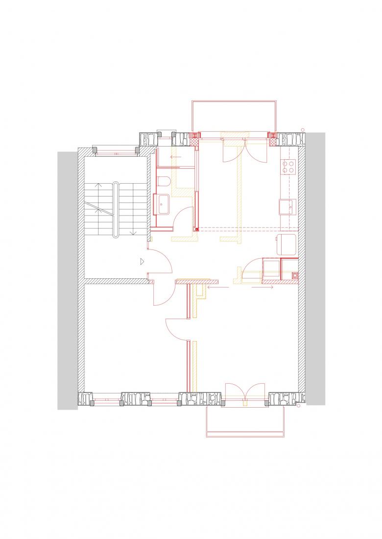 Beat Nievergelt丨Umbau und Aufstockung MFH Zwinglistrasse 18丨瑞士-6