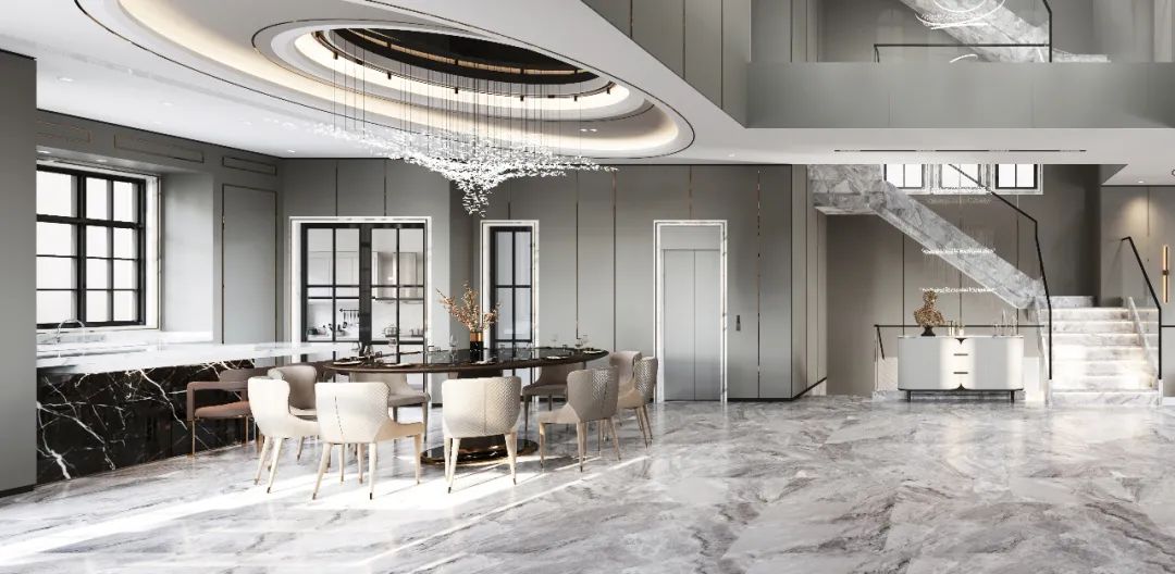 成都牧马山蔚蓝卡地亚 600㎡独栋空间设计-63