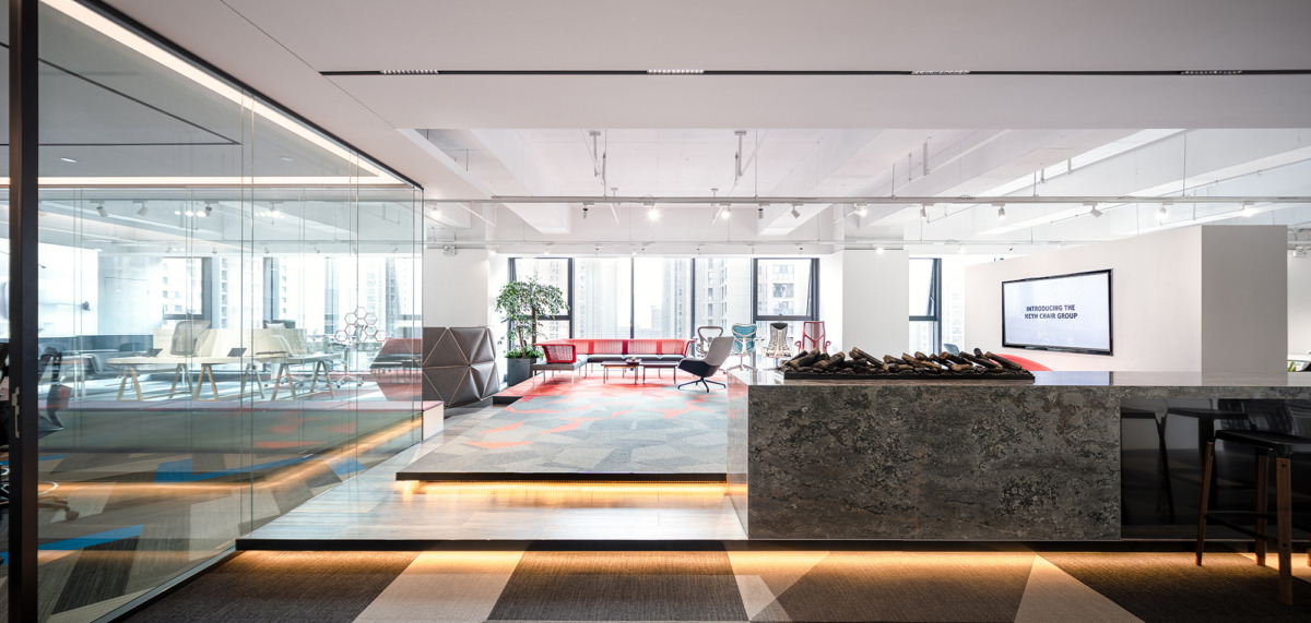 Herman Miller 中国合肥展厅——透明空间中的舒适办公-11