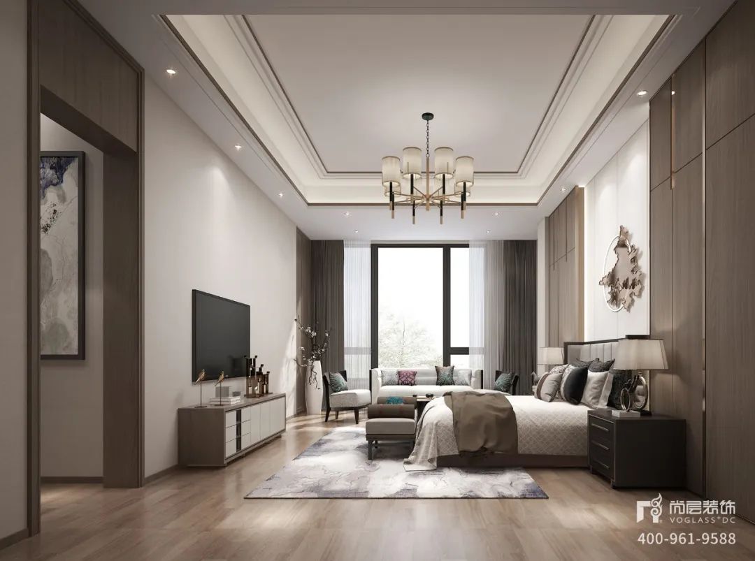 尚层装饰 2600 平气韵大宅 | 新中式风格的美学盛宴-48