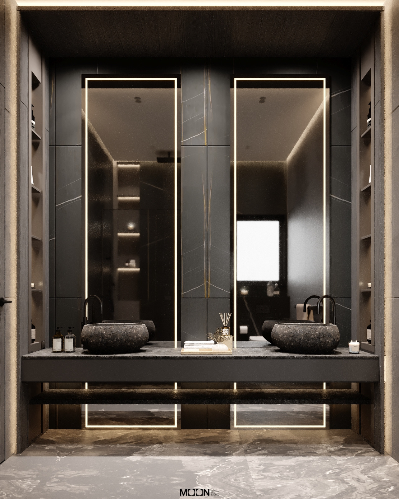 10 m² 卫生间设计丨Moon Studio-2