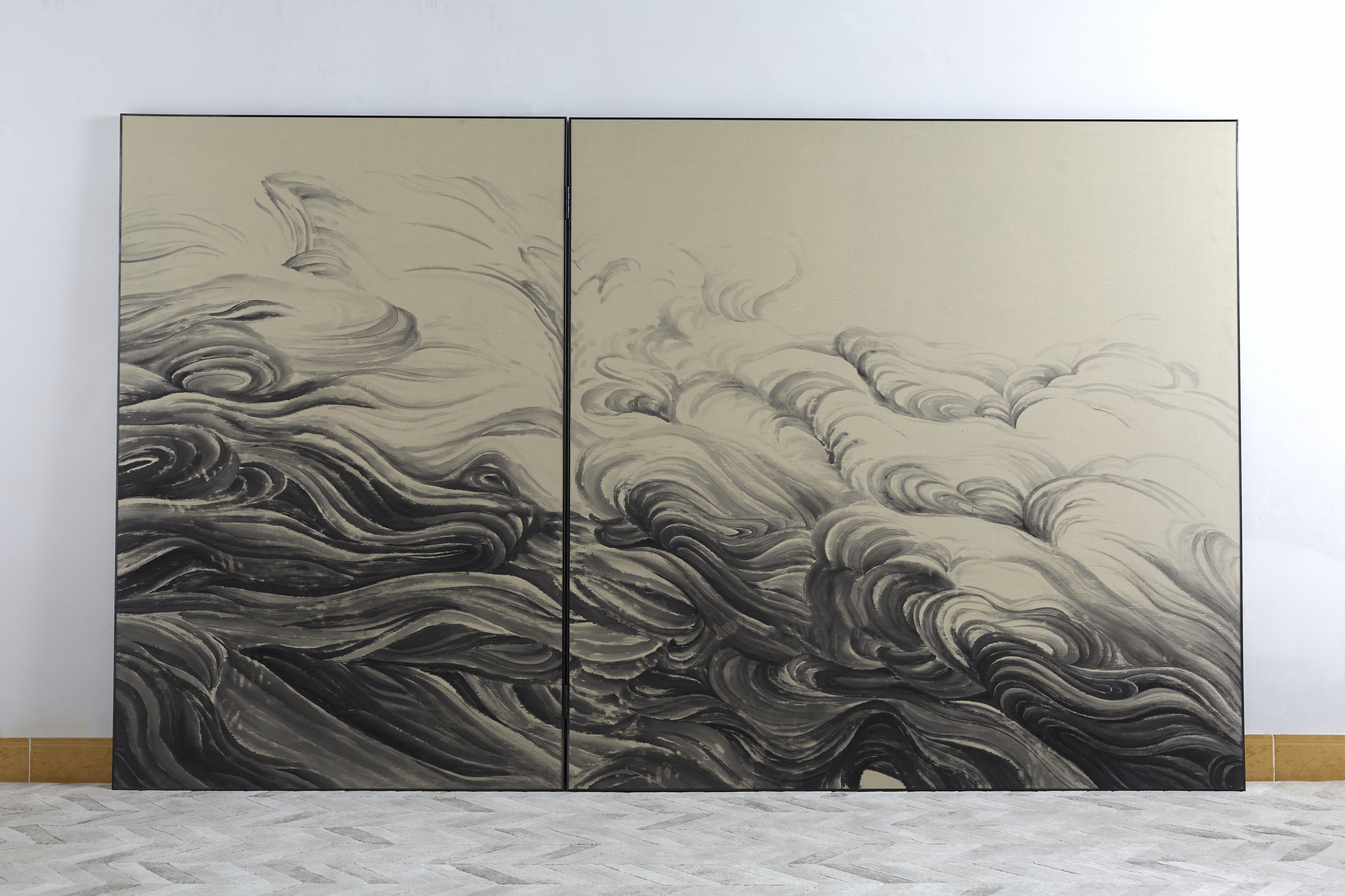 星绘画业-艺术屏风-12