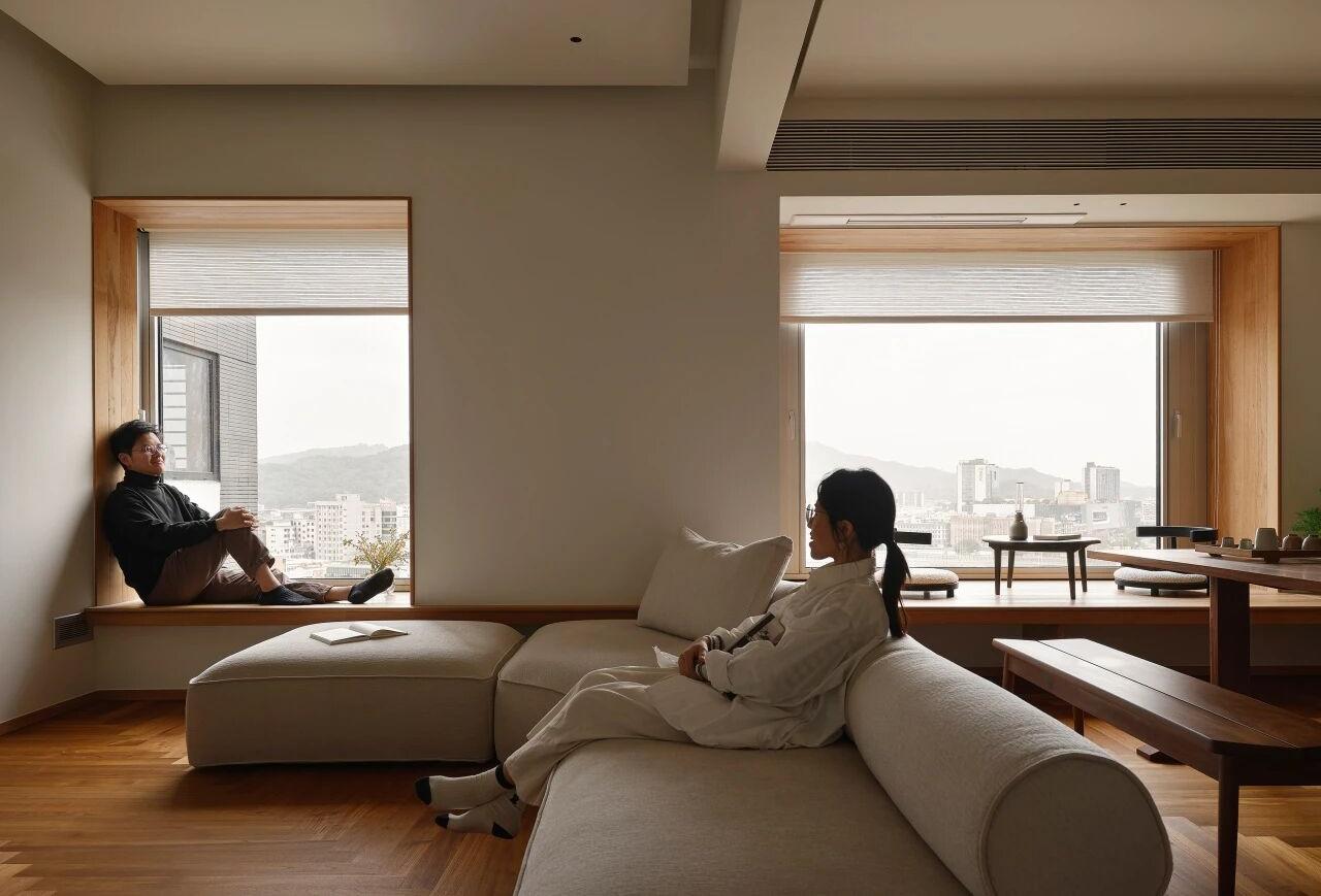 都市 i 人栖居之所重获山景的家丨中国广州丨愈宅设计CureDesign-15