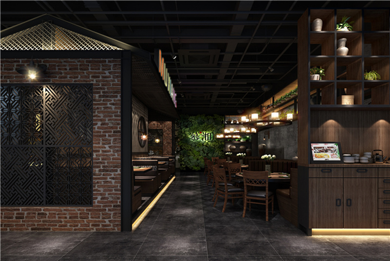 龙岗餐厅设计 龙岗餐馆设计 龙岗餐饮店设计装修公司-2