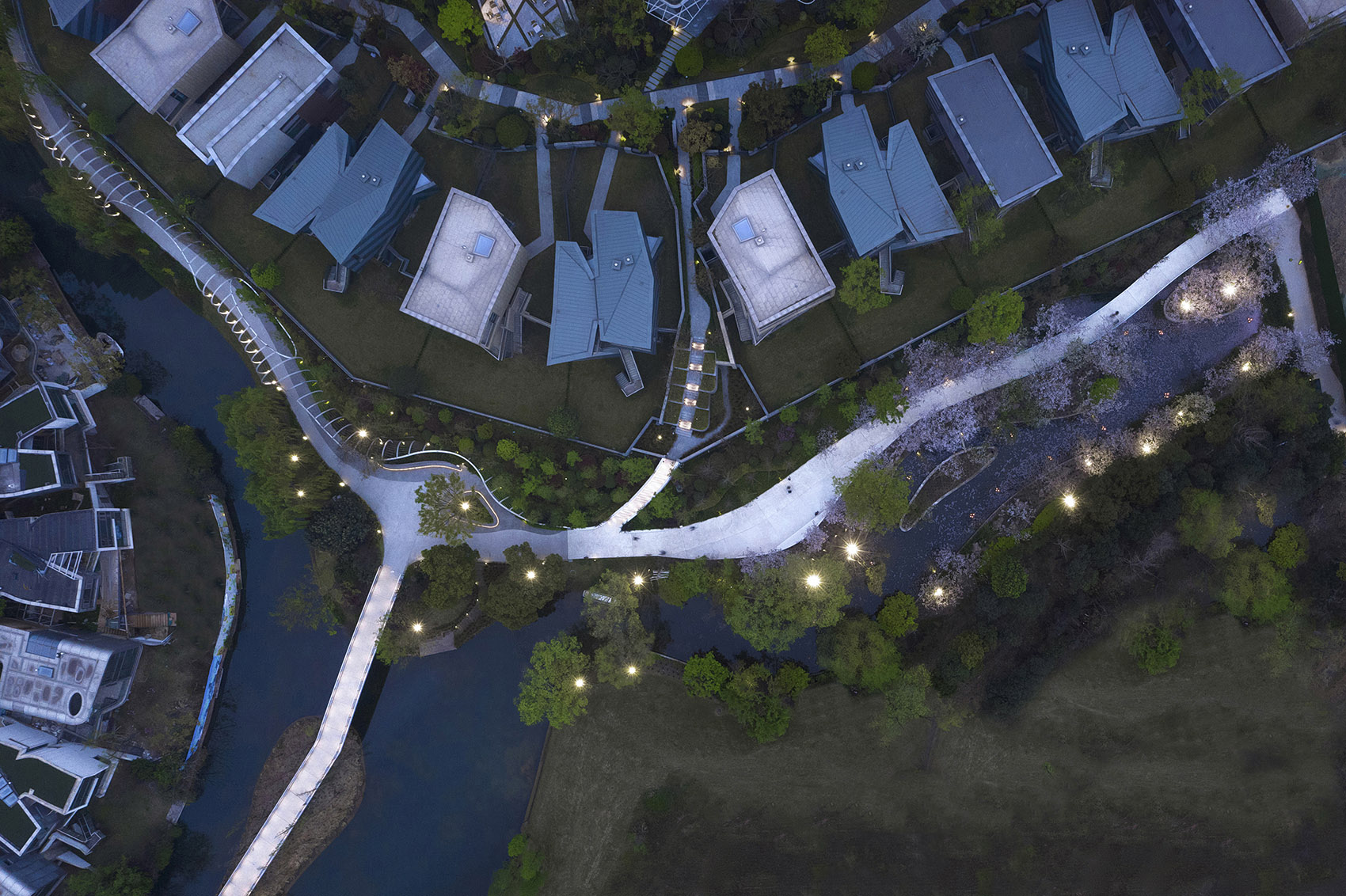 成都麓湖皮划艇航道景观丨中国成都丨纬图设计机构-3