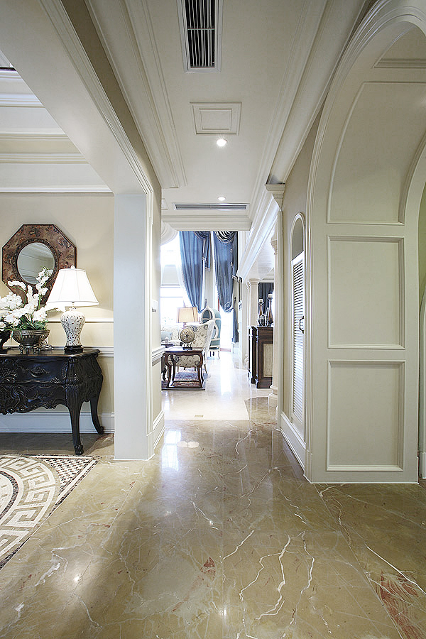 法式简约家装别墅样板房-2-7