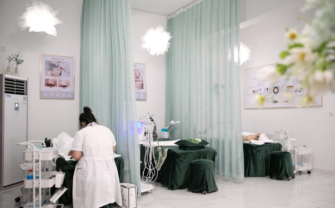 庆设计实景|| 皮肤管理中心 打造精致美肤空间-41