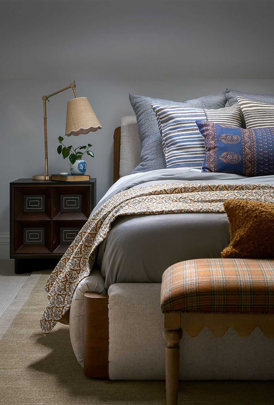 暗色调的精致混搭 | Susannah Holmberg 的芝加哥住宅设计-12