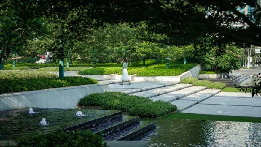 海南招商局区域总部周围景观丨中国海口-14