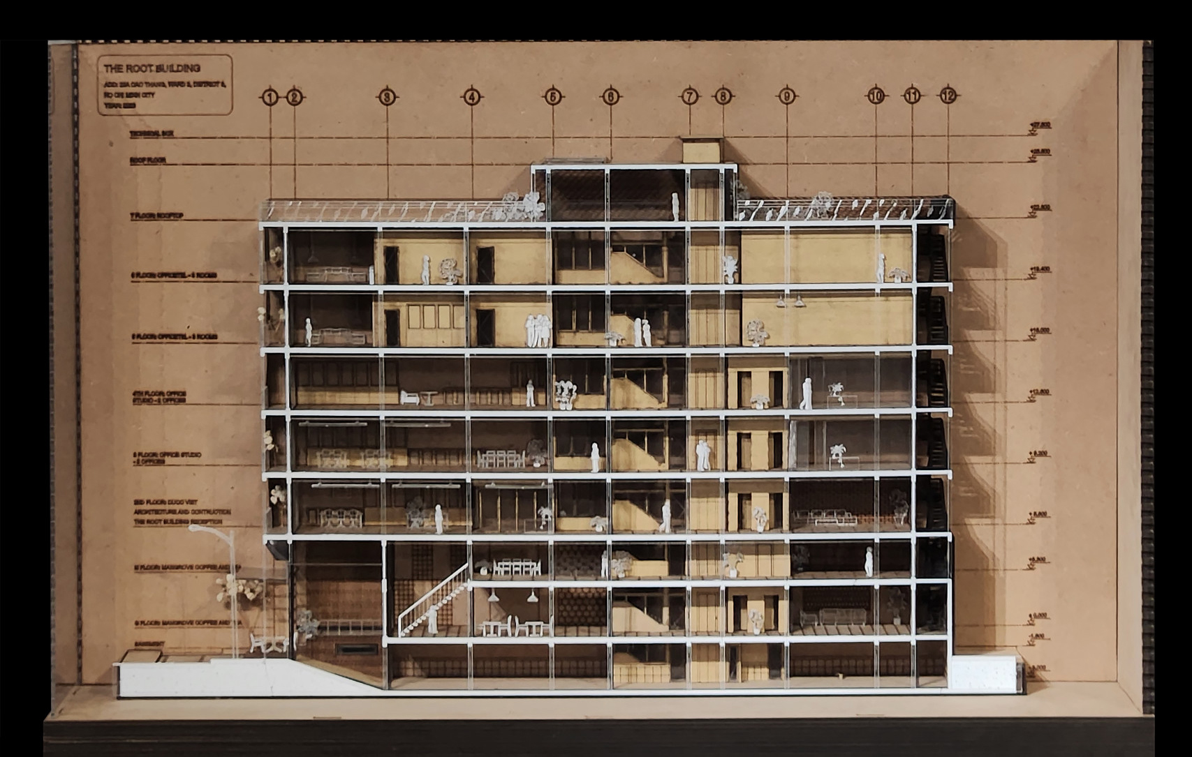 THE ROOT BUILDING 建筑模型-2