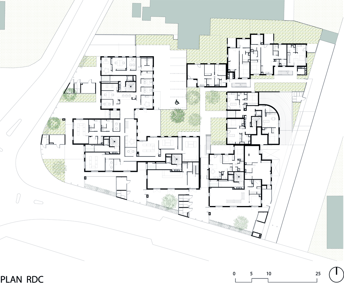 融合历史与自然的法国 Toulouse 社区建筑-11