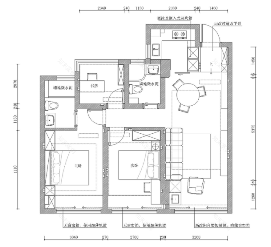 温柔奶油轻法式,浪漫满屋的世宸名府设计丨中国杭州丨铭品装饰-15
