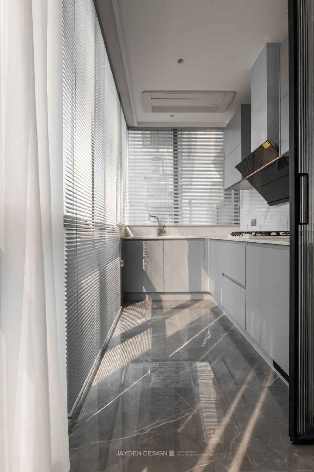 简狄实景案例｜《光影之境》｜双客厅+三面落地窗，凌空而居，不亦乐乎。-80