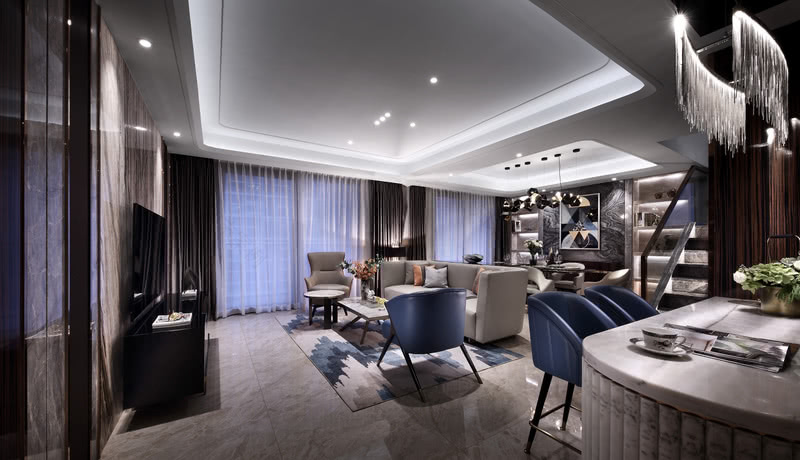 都市精英的轻奢生活空间设计-20