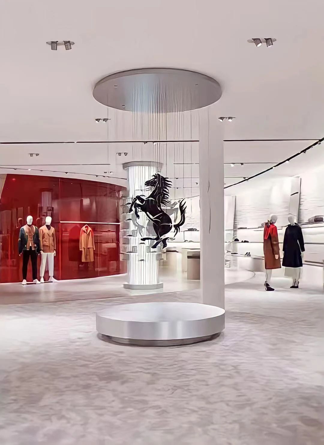 法拉利首家时尚旗舰店丨意大利丨伦敦建筑事务所Sybarite-63