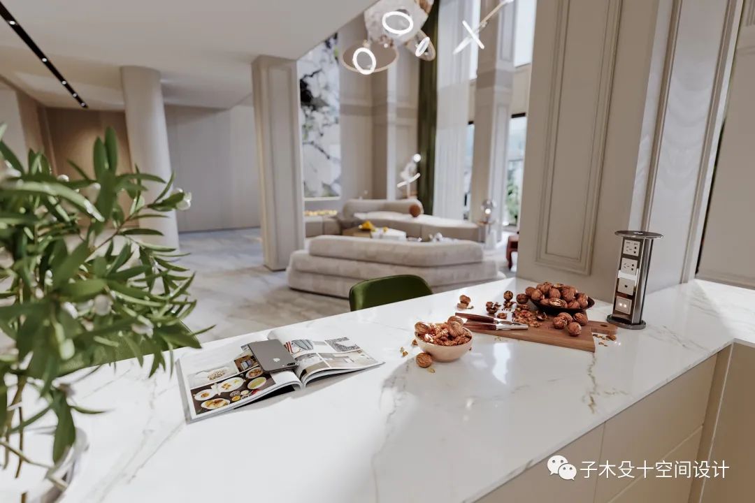 抚顺万科法式浪漫空间丨中国抚顺丨子木殳十空间设计-33