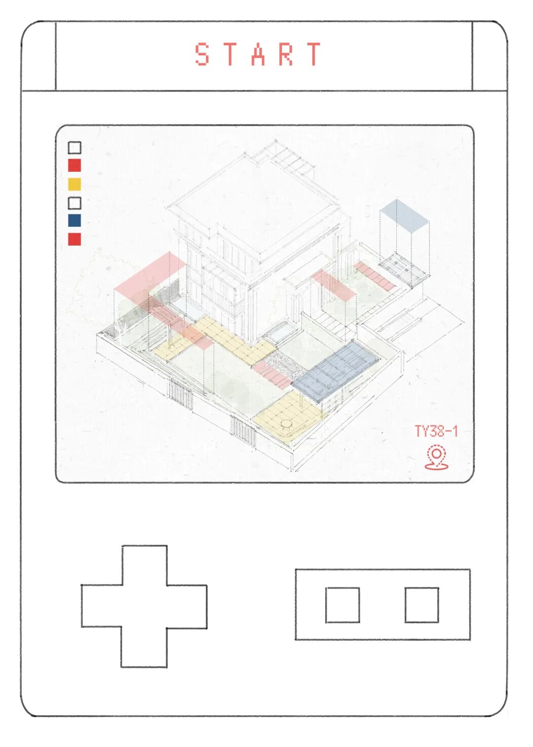 “俄罗斯方块”的室内设计美学丨MUSO DESIGN-3