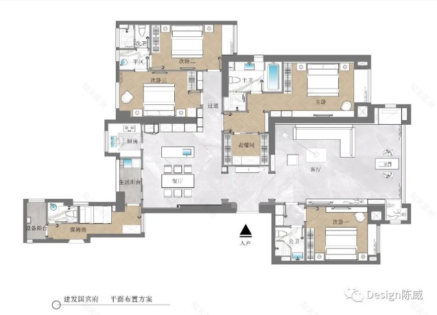 福州国宾府·现代水印家居,陈威的视觉盛宴-37