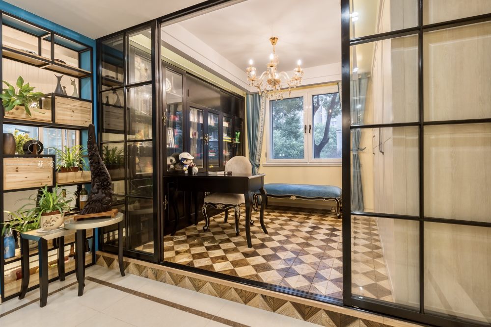 孔雀蓝的魔力 | 上海住宅设计诠释现代与传统交融-13