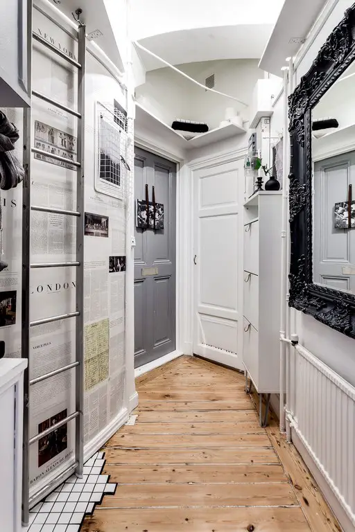 "瑞典 17m²小空间精致公寓设计"-10