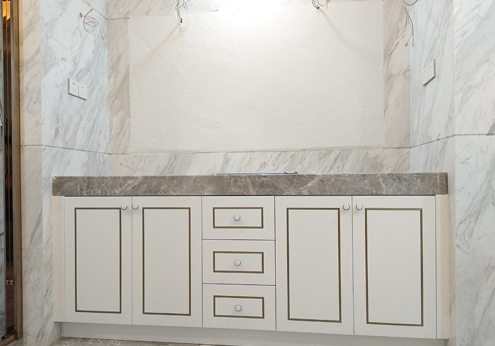 魔都 40 平米宽敞客厅,精致江景大房定制案例-47