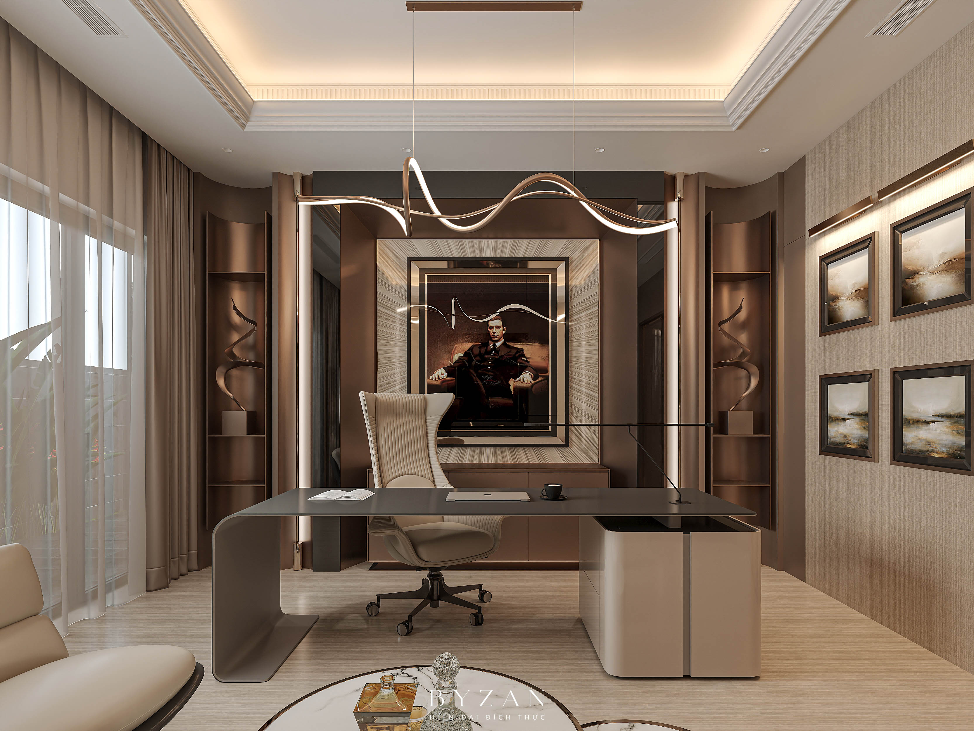 HOME OFFICE - VLLA VINHOME CO LOA - LUXURY-5