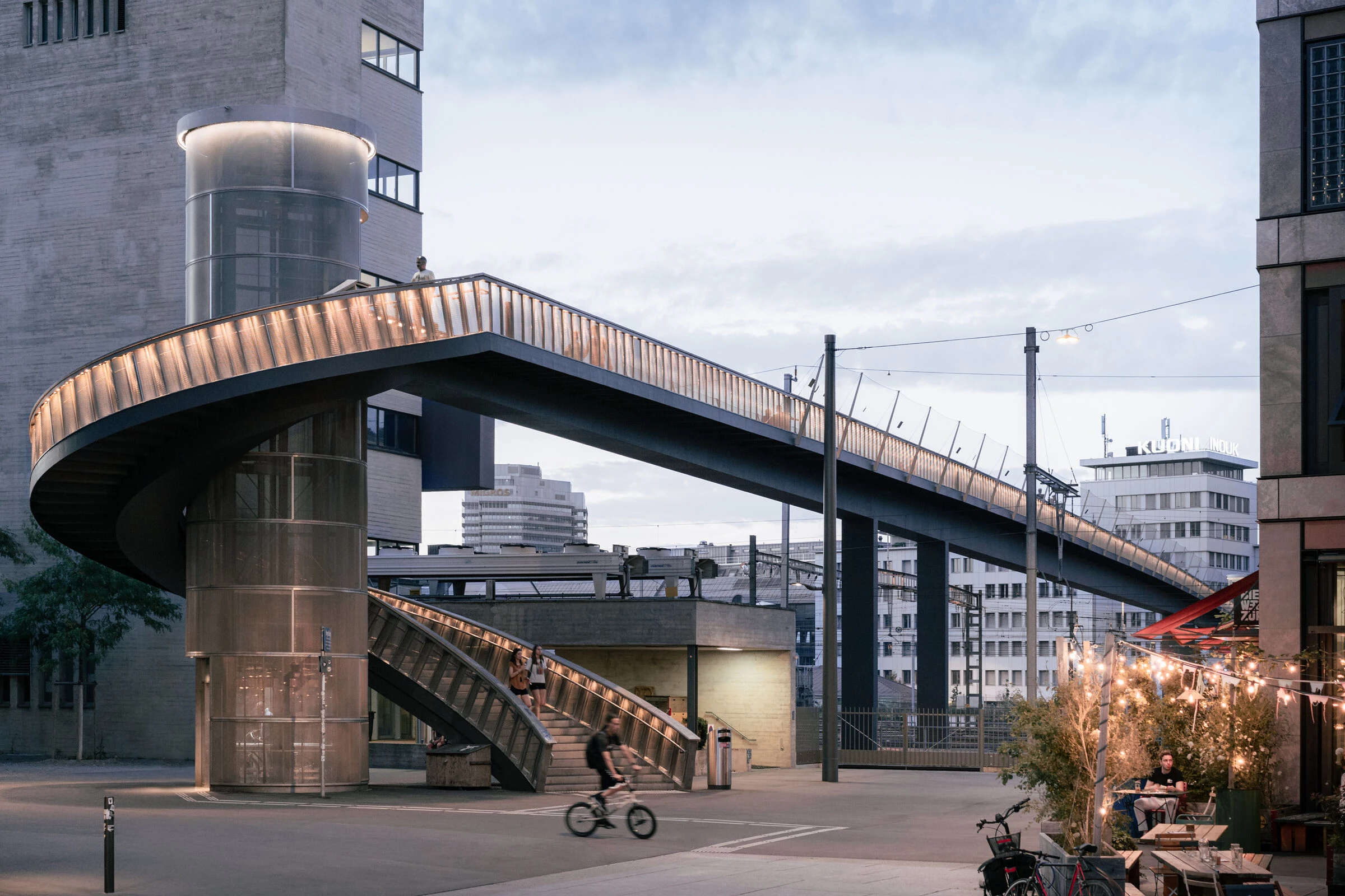 Negrelli 人行桥丨瑞士苏黎世丨ARGE Negrelli-25