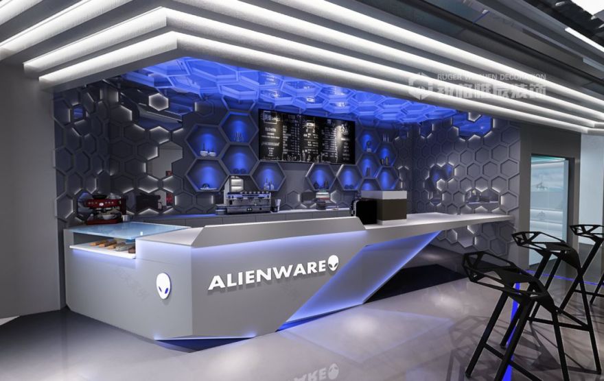 外星人 ALIENWARE 苏州中心体验店 | 太空舱沉浸式游戏体验空间-17