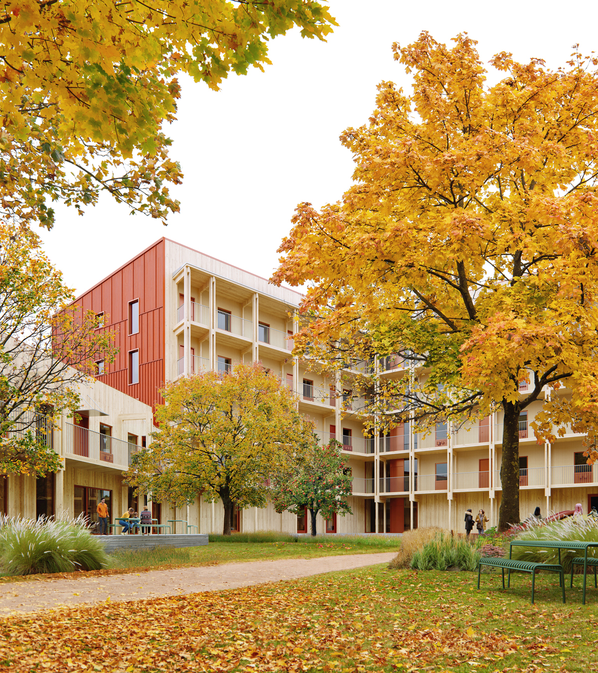 Piiri 木制住宅区丨芬兰丨Tommila Architects-16