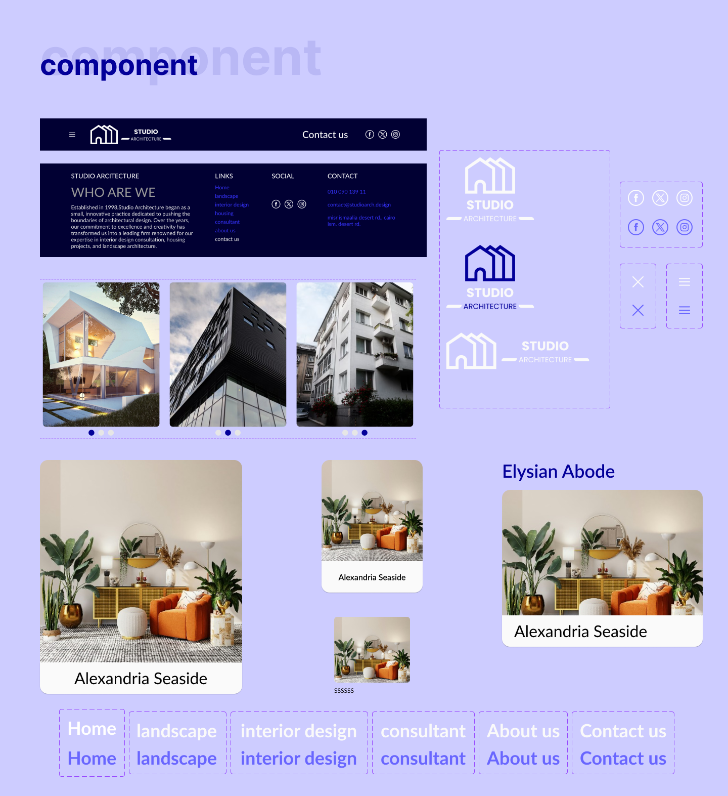 Studio Architecture Landing Page Design-2
