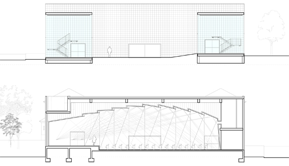music hall and house in alguena-14