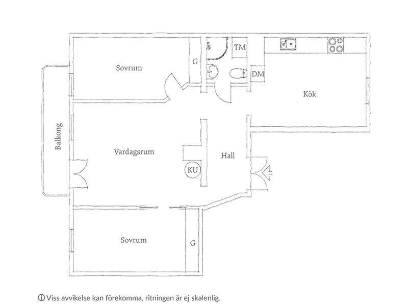 斯堪的纳维亚风复式公寓 | 简约温暖的米色空间-27