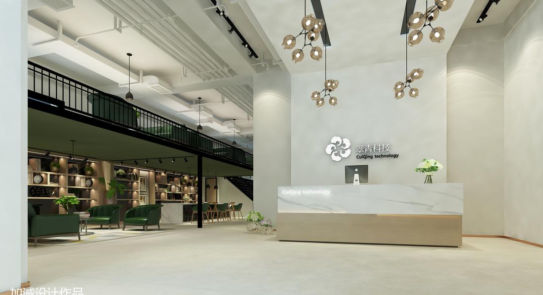 
萃青科技办公室设计 -0