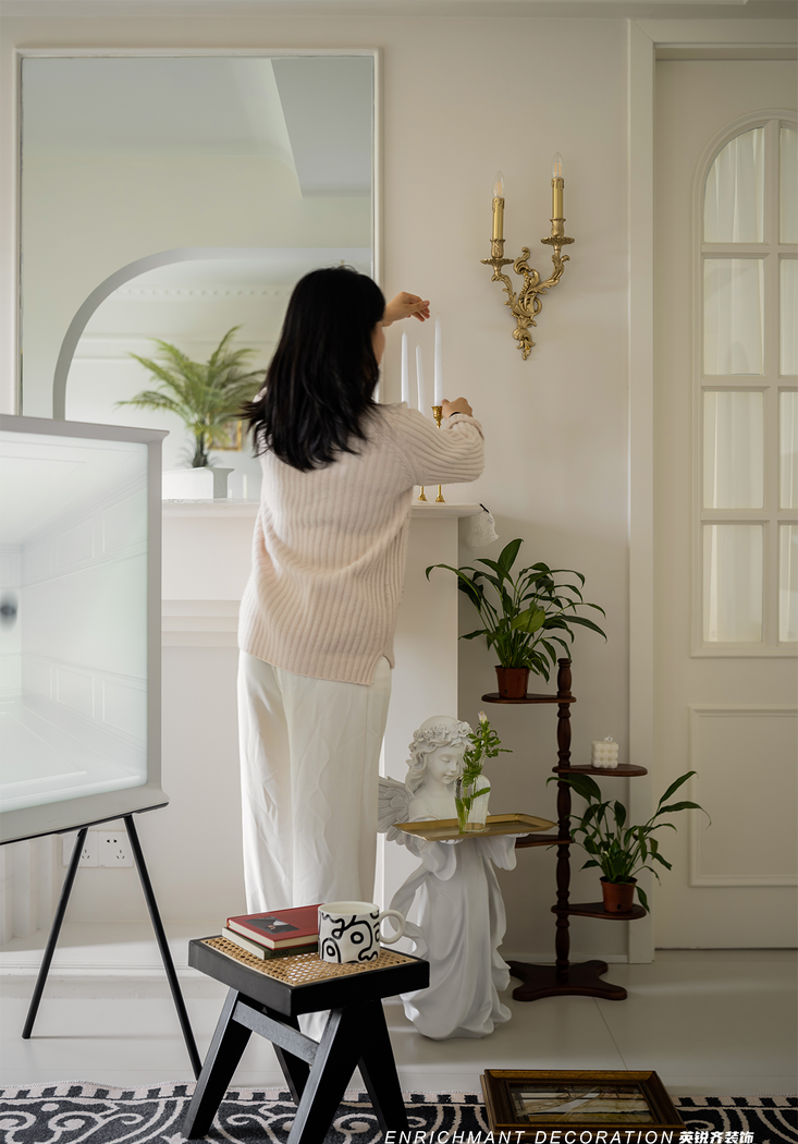 成都滟澜洲轻法式奶油风住宅丨中国成都丨易越-31