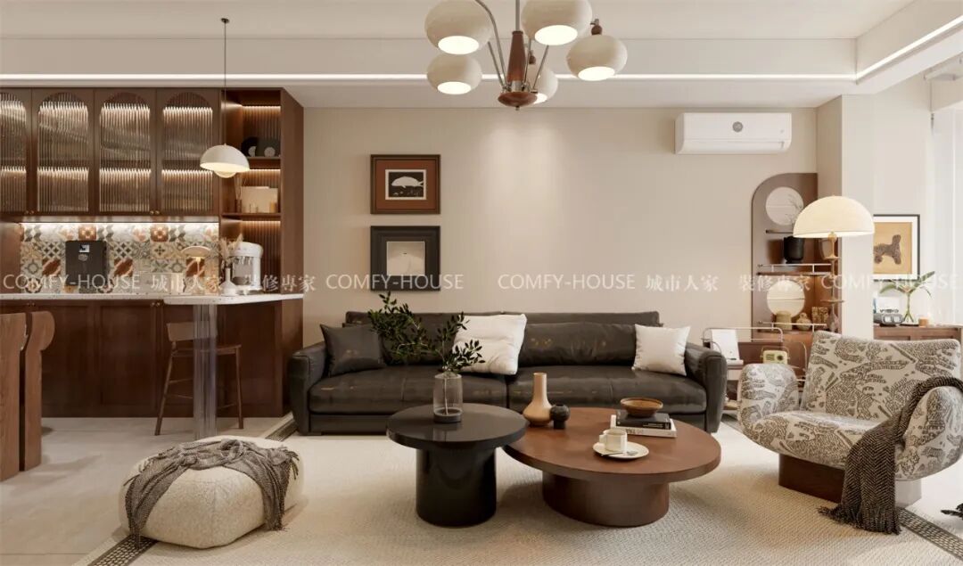 【济水上苑】270㎡丨解锁美式轻奢家装密码，打造你的格调之居-57