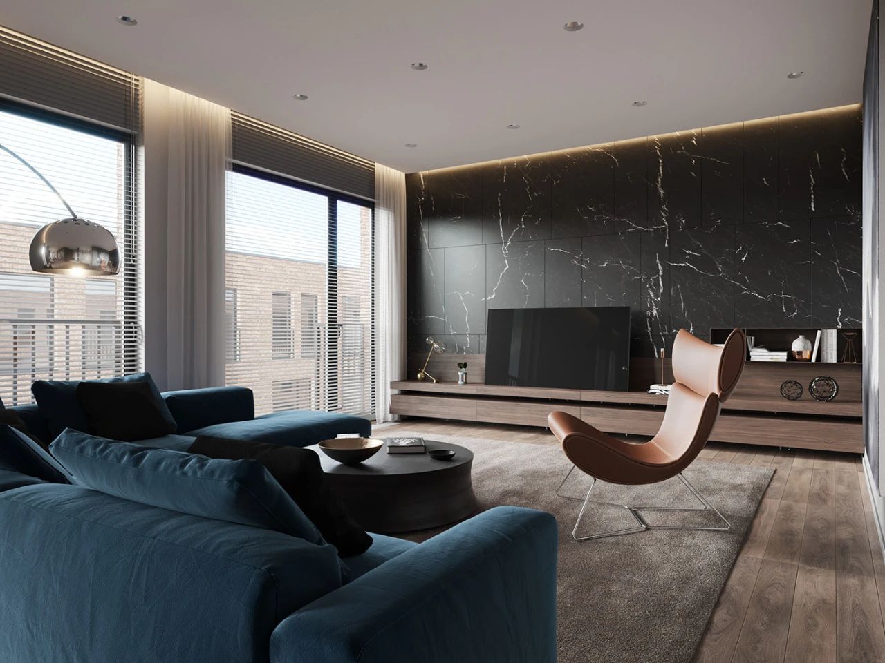 阿拉木图 ESENTAI CITY 住宅区项目丨哈萨克斯坦阿拉木图丨Forms Architects-4