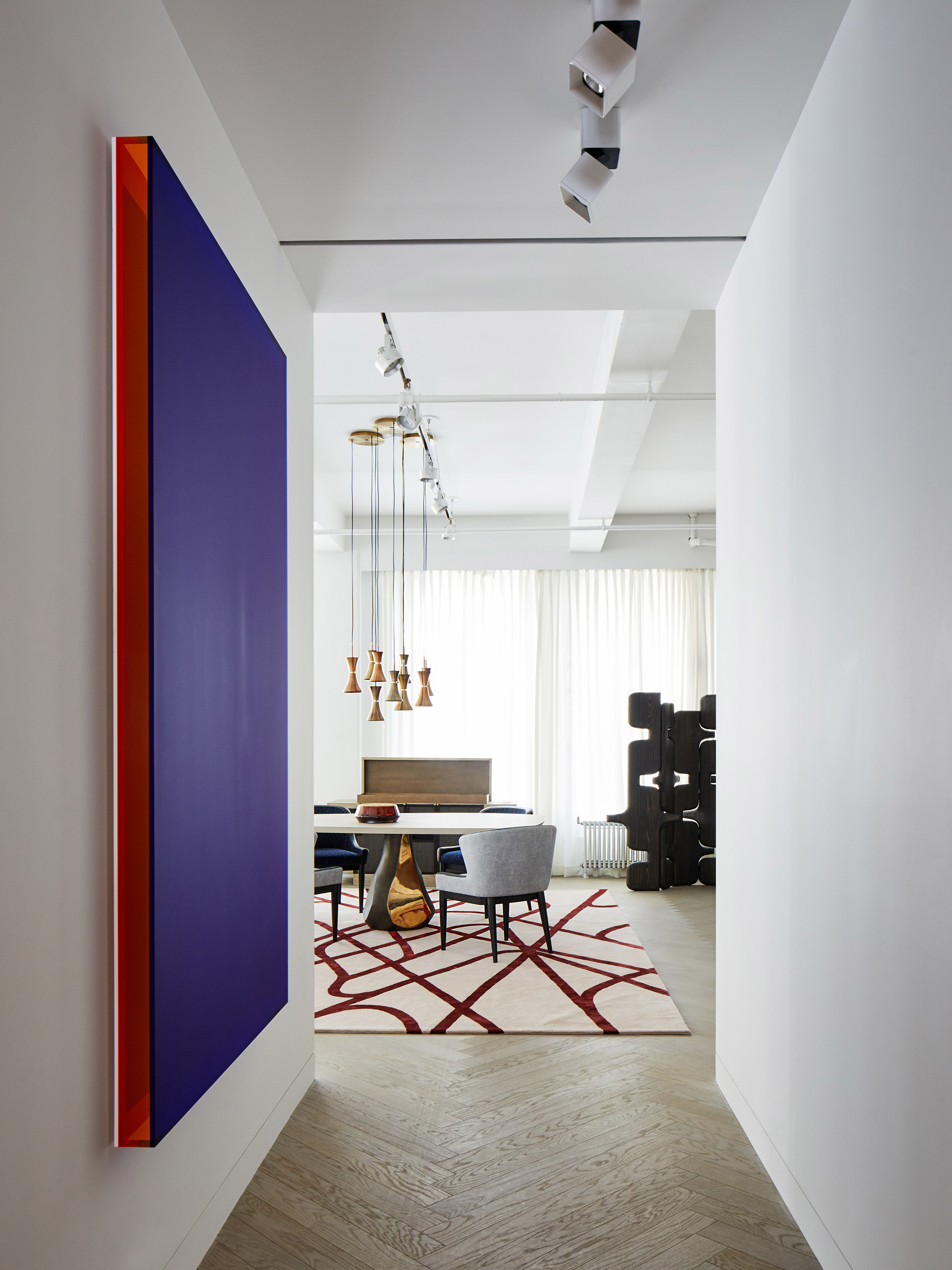 纽约曼哈顿 8A 公寓式设计展厅亮相,呈现豪华家居体验-14