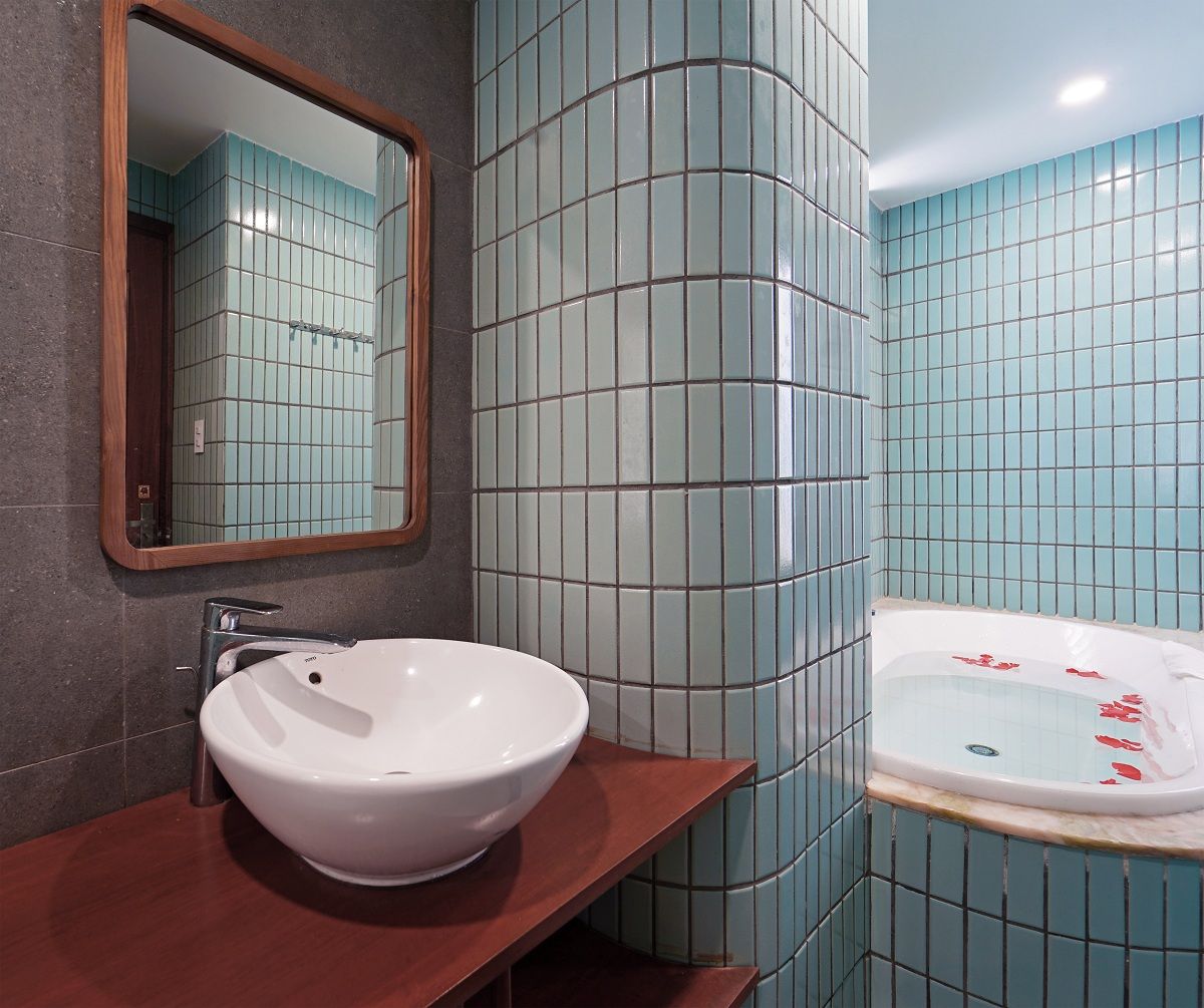 宁静质感家居，混凝土与木头的温暖对话-31