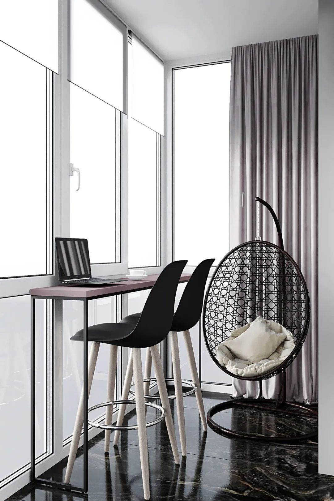 小阳台变身治愈小天地设计-56